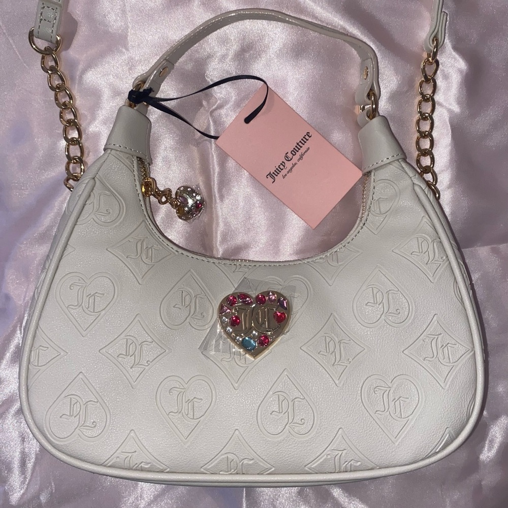 Juicy couture gem shoulder purse